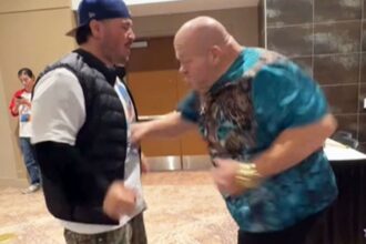 BJ Rey takes a brutal punch from Butterbean in a wild WrestleCade moment.