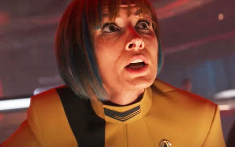 Becky Lynch performs her own stunts in Star Trek: Starfleet Academy