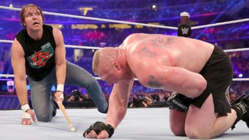 Brock Lesnar and Jon Moxley's love affair dates back to this infamous match