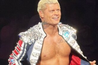 Cody Rhodes insists he's 'okay' about having baby #3 at WWE live event