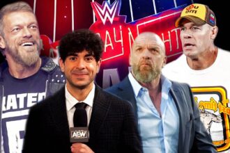 Edge attends John Cena's WWE farewell show