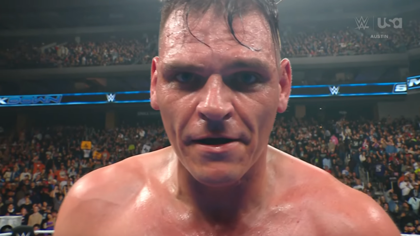 Gunther fights John Cena (December 5, 2025)