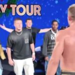 Heisman finalist Diego Pavia attends WWE match at live event in Tampa