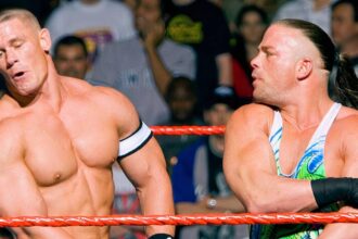 I want RVD and another wrestler, John Cena, to compete on his retirement tour.