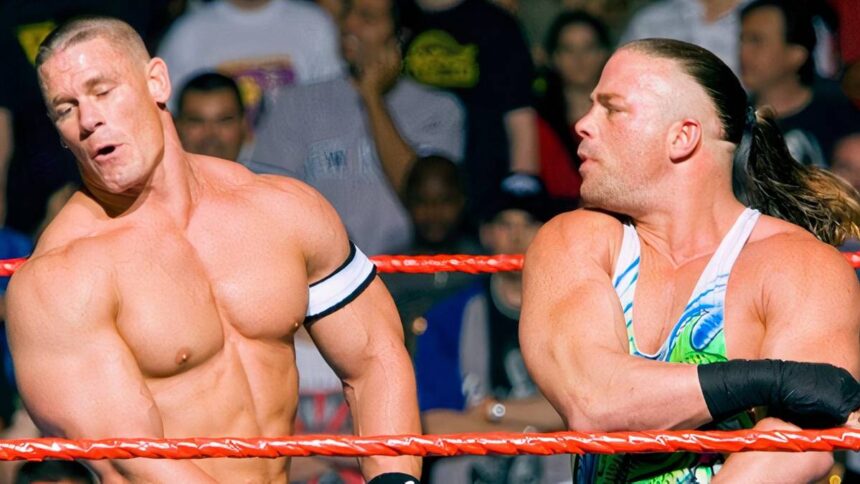 I want RVD and another wrestler, John Cena, to compete on his retirement tour.
