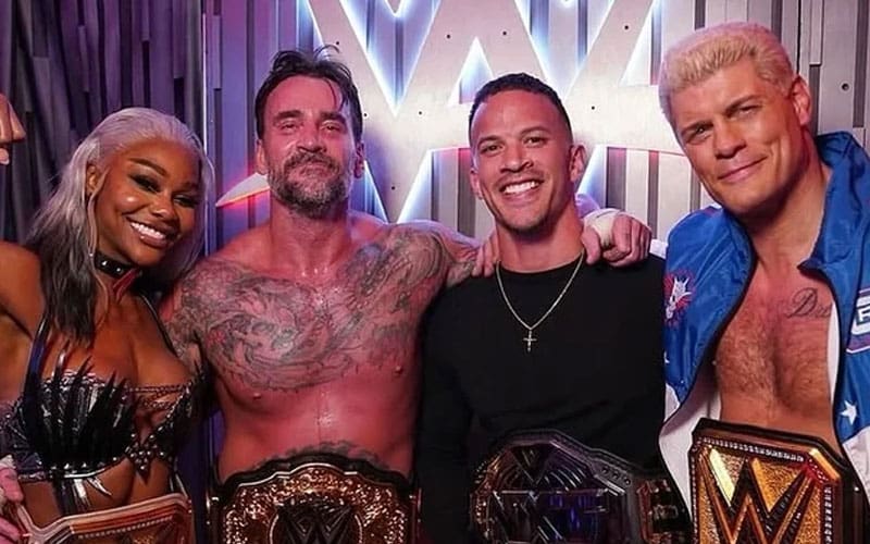 Jade Cargill says WWE Champions photo with Punk, Cody and Ricky Saints 'felt like family'