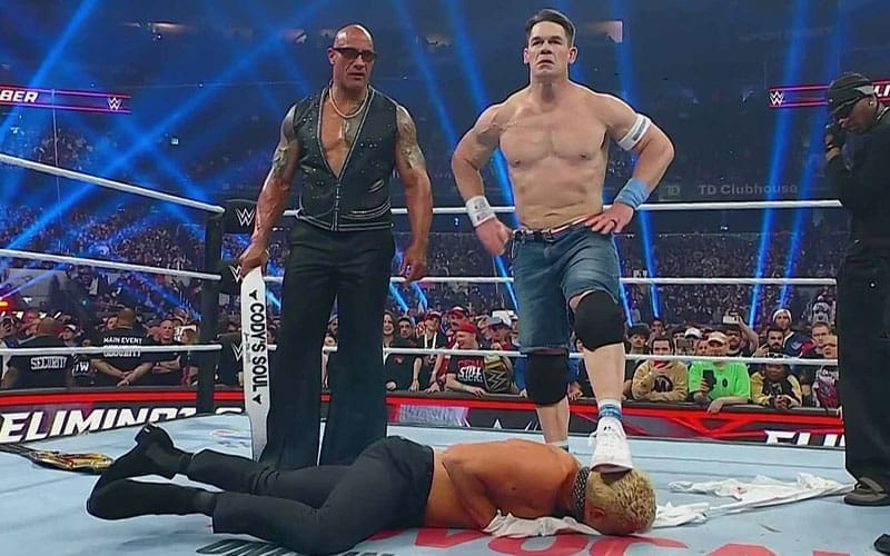 John Cena retracts talk of scrapped heel turn with The Rock and Travis Scott