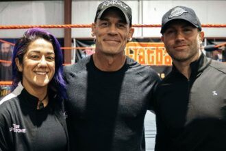 John Cena surprises Bayley's Lodestone camp with 8-hour visit one week before WWE finale