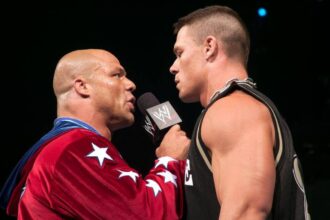 Kurt Angle pays tribute and recalls his WWE SmackDown debut