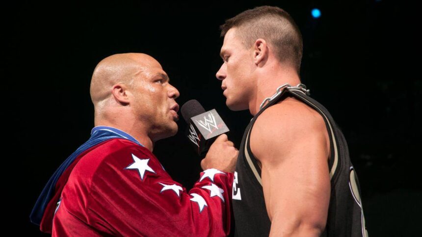 Kurt Angle pays tribute and recalls his WWE SmackDown debut