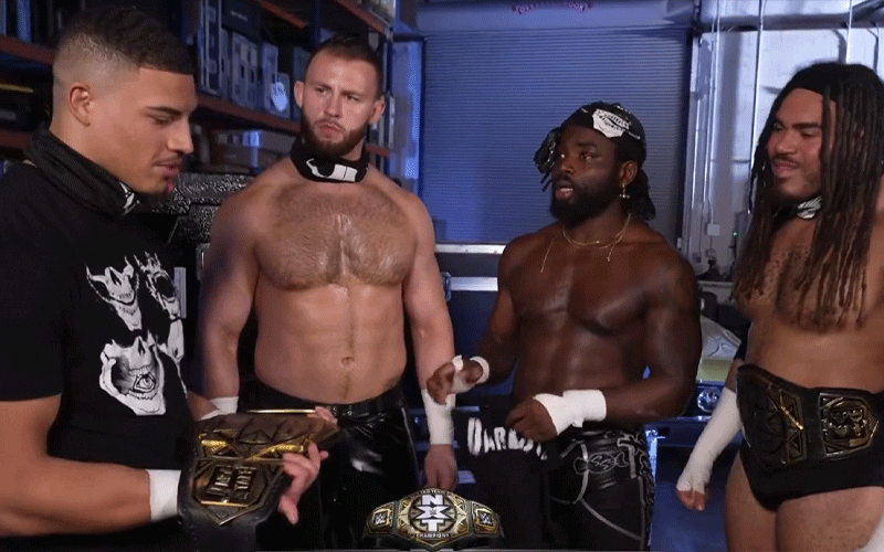 NXT switches up tag team title status during 12/2 episode before deadline