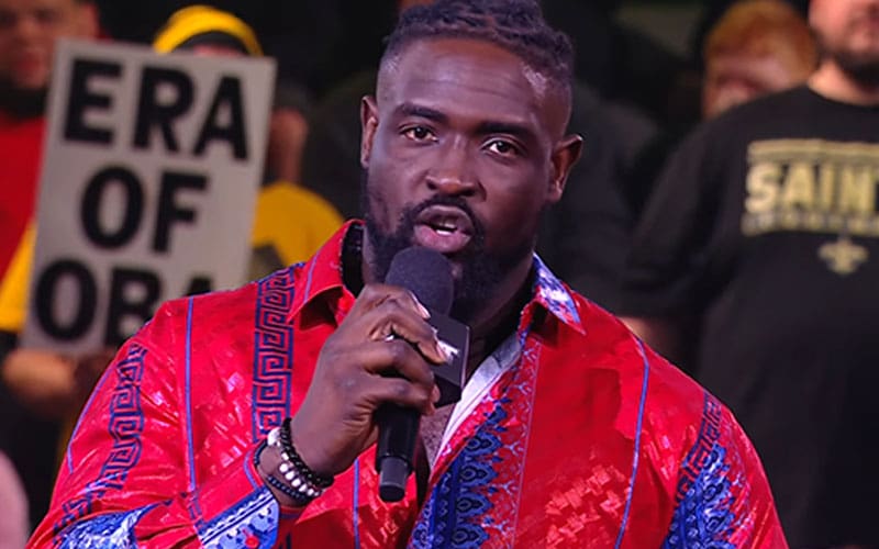 Oba Femi reveals what he actually did during his time off from WWE NXT