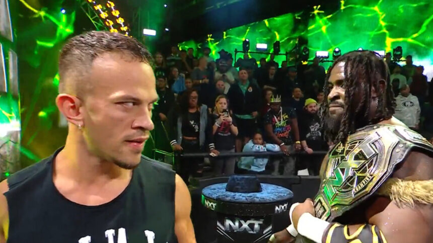 Oba Femi defeats Jevon Evans again to retain WWE NXT Championship after Ricky Saints betrayal