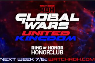 ROH announces Global Wars UK just 7 days before air date