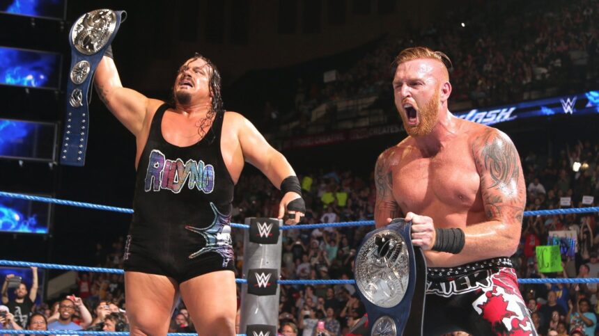 Rhyno looks back at WWE's popular teams with Heath Slater