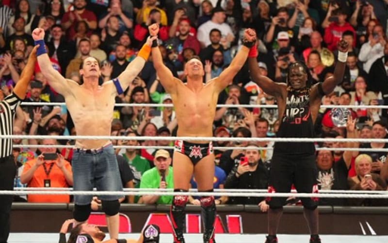 The Miz wanted one more match with John Cena, but the tag team moment settled it.