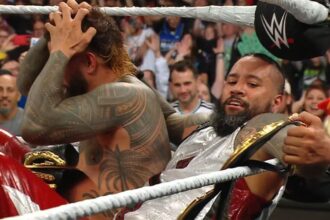 The Usos begin their 9th reign as tag champions with historic victory on 12/29 WWE RAW