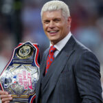 WWE Champion Cody Rhodes looks back at the infamous chair spot taken during an AEW match