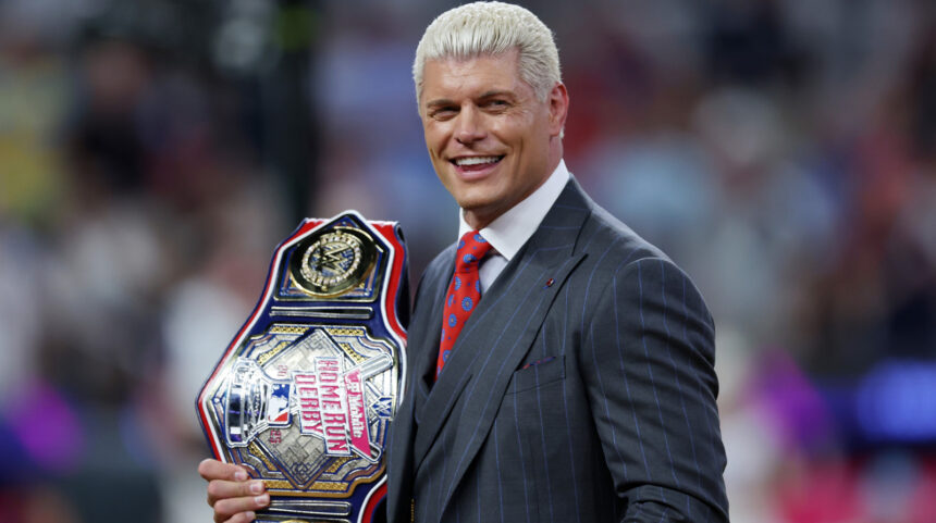 WWE Champion Cody Rhodes looks back at the infamous chair spot taken during an AEW match