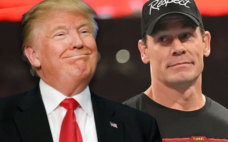 Donald Trump misses John Cena's last WWE match – here's why he didn't appear in the match