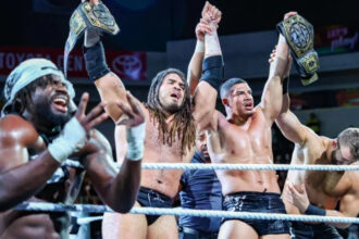 Dark State retains WWE NXT Tag Team Championships, celebration short-lived
