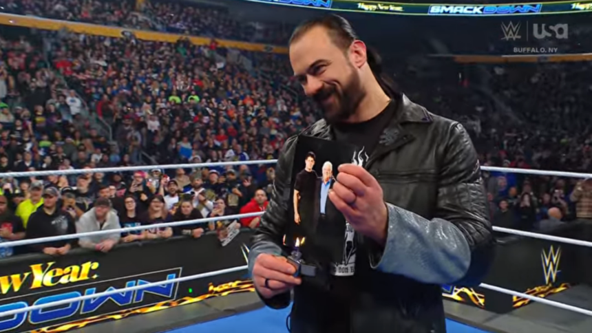 Drew McIntyre Literally Lights Up (January 2, 2026)