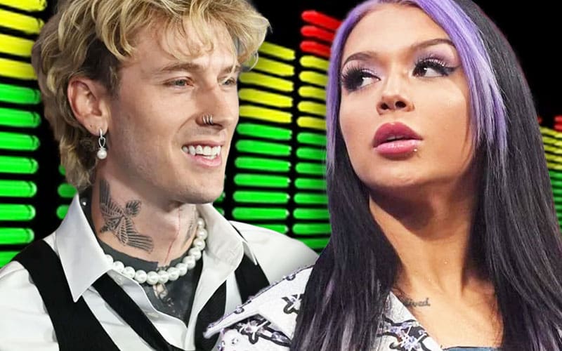 Former WWE star Cora Jade appears in Machine Gun Kelly's new music video