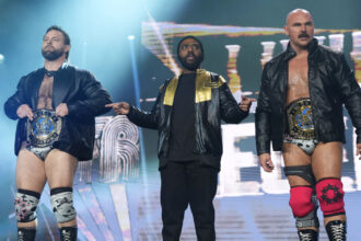FTR defeats Davis & Doyle (Jon Moxley assist) to retain AEW Tag Team Championships on Dynamite