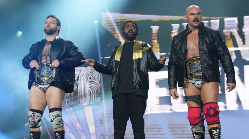 FTR defeats Davis & Doyle (Jon Moxley assist) to retain AEW Tag Team Championships on Dynamite