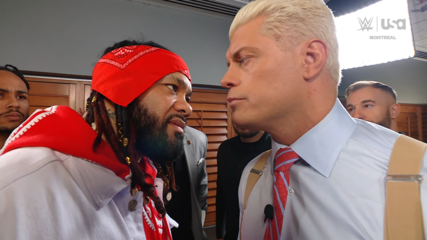 Jacob Fatu and Cody Rhodes meet (January 23, 2026)