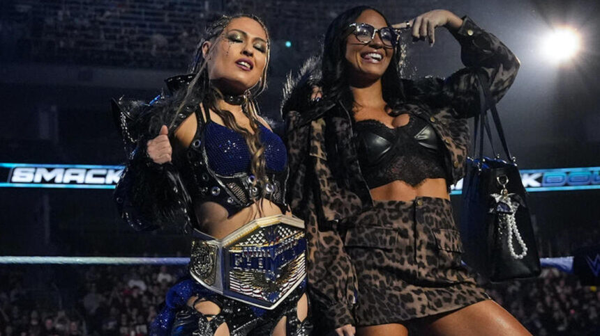 Julia James and Kiana James will be No. 1 contenders for the WWE Women's Tag Team Championship on SmackDown