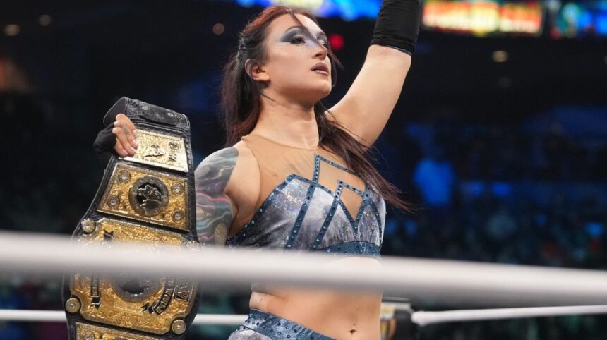 Kris Statlander defeats Thekla on AEW Dynamite to successfully defend her Women's World Championship for the fifth time