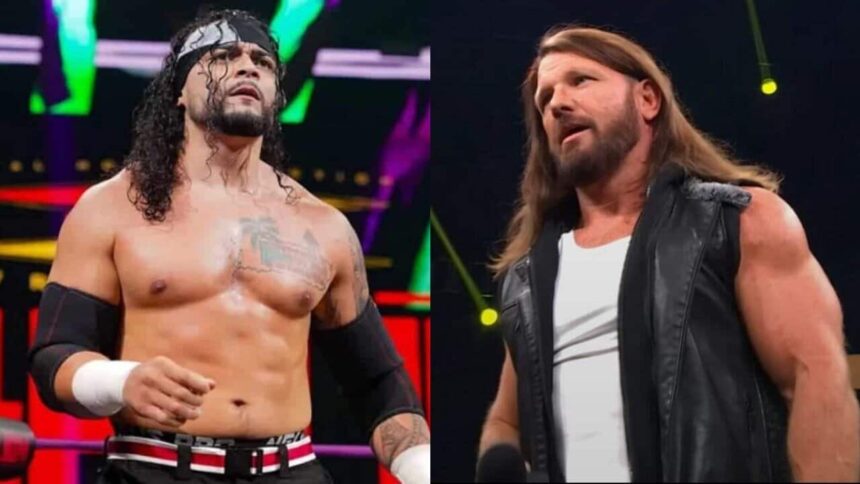 Mike Santana says he'll do his best to fight AJ Styles