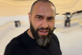 Milo jokes that he's 'making my wife happy' while filming CJ Perry's snow video