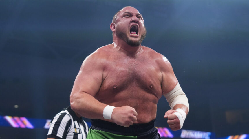 Samoa Joe injured during training, did not receive medical treatment per AEW Dynamite Commentary
