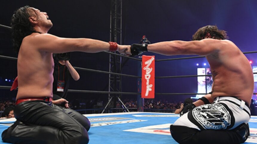 Shinsuke Nakamura vs. AJ Styles, New Japan Pro Wrestling Wrestle Kingdom 10