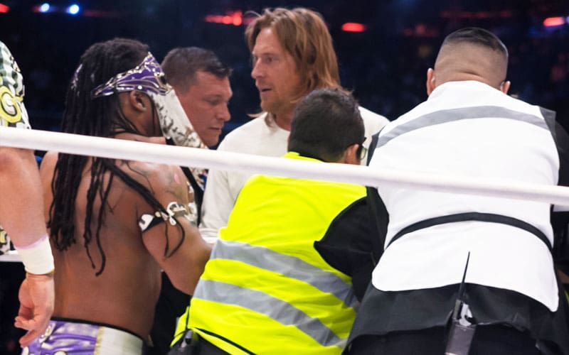 Video of a drunken fan being beaten to the ground by security at a Crashing Bandidos game.