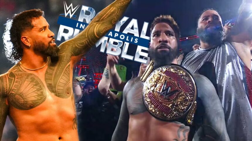 Dramatic change from WWE Royal Rumble PLE a year ago