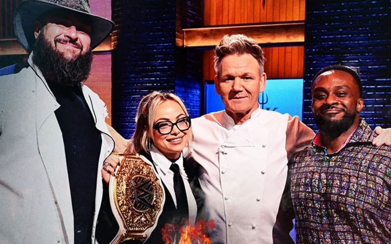 Liv Morgan, Big E and Braun Strowman appear on Hell's Kitchen tonight