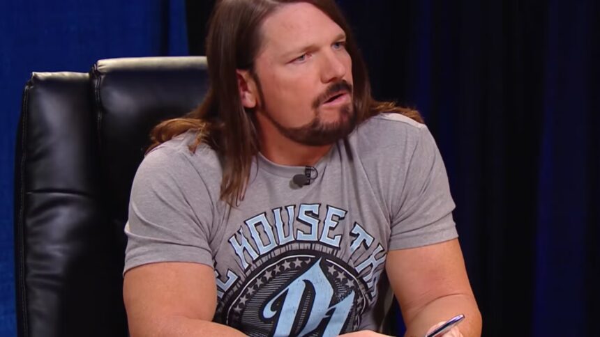 AJ Styles and WWE 'talk' about new contract