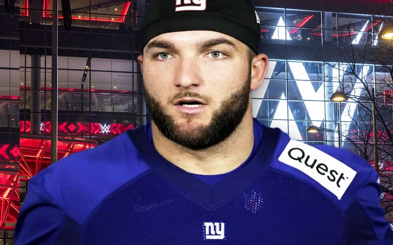 Cam Skatebo says WWE is definitely his choice after NFL career