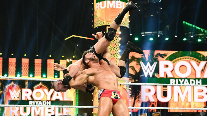 WWE masked man helps send LA Knight to Elimination Chamber match