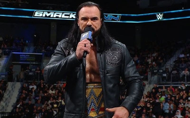 The person behind Drew McIntyre's brutal Smackdown mic drop is identified