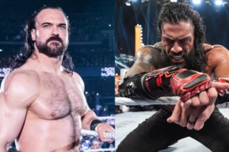 WWE Champion Drew McIntyre Reacts To Roman Reigns Winning Royal Rumble Match