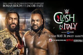 WWE Clash In Italy results, highlights and key moments for May 31, 2026